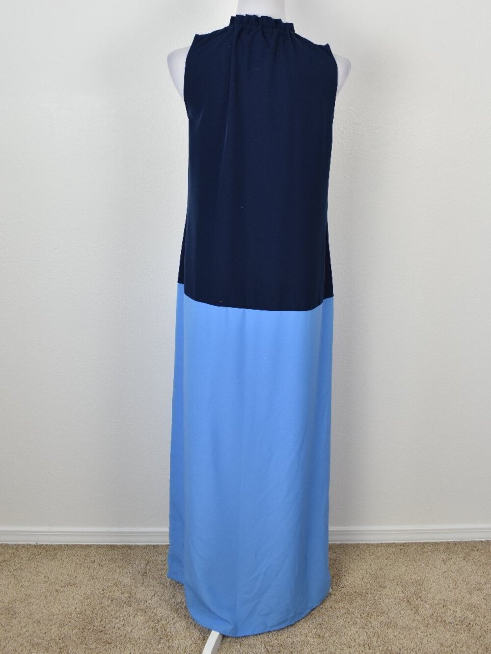 STS Sail to Sable Ruffle Neck Maxi Dress - S - Picture 7 of 10